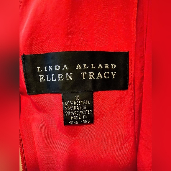 Vintage 90's Linda Allard Ellen Tracy evening gown. Full length sz. 10 EUC - Picture 3 of 10